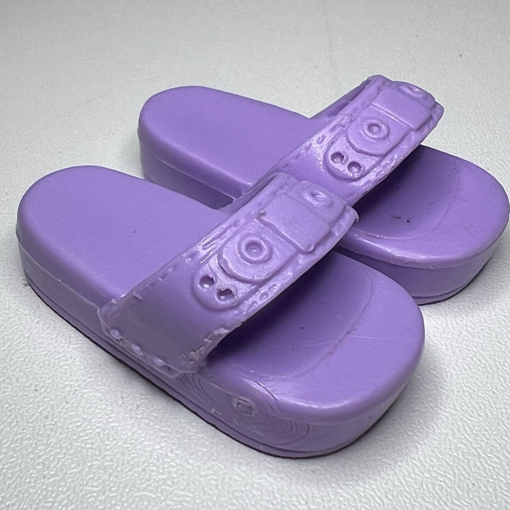 Purple Platform‎ Sandals Fashion Doll Monster High Wednesday Accessory